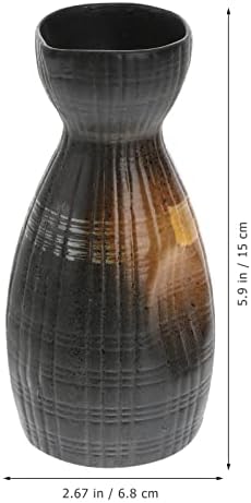 בקבוקי מים זכוכית שרצ'ריסטית סט סאקה יפני בקבוק סאקה 250 מל עם 4 יחידות 50 מל כוסות תה סוג 'כוס סאק סיר וסאקה כוסות תה סיני