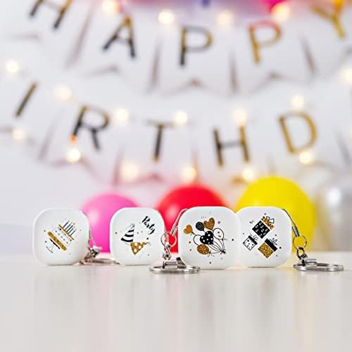 איתור מפתחות 4 חבילה ליום הולדת-איתור פריטים גשש בלוטות ' למפתחות מתנת יום הולדת ארנקים לחיות מחמד או תרמילים וטאבלטים-עמיד