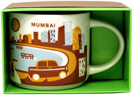 סטארבקס מומבאי - הודו אתה כאן ספל קפה אוסף יאה