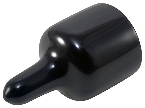 Caplugs 99390381 פלסטיק EZ Pull Tab CAP EZ-677-12, VINYL, CAP ID .677 אורך .187, שחור