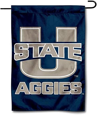 סט דגל גן אוניברסיטת יוטה וארהב דגל ארהב סט מעמד מוט