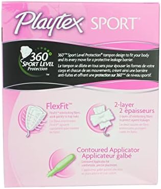 PlayTex Tampons Sport רגיל 18 ספירה לא מרוכזת
