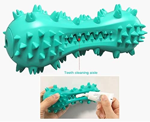 צעצועי לעיסת שיניים של גורי קרלג, צעצועים לכלבים לעיסות אגרסיביות, צעצועים מברשת שיניים כלבים עמידים בלתי ניתנים