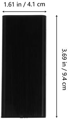 Kombiuda חיצוני SSD 1PC נייד מחשב נייד אלומיניום חיצוני SSD דיסק USB-C לנשיאת נייד ולתאם HDD כונן סגסוגת כונן USB סוג שחור